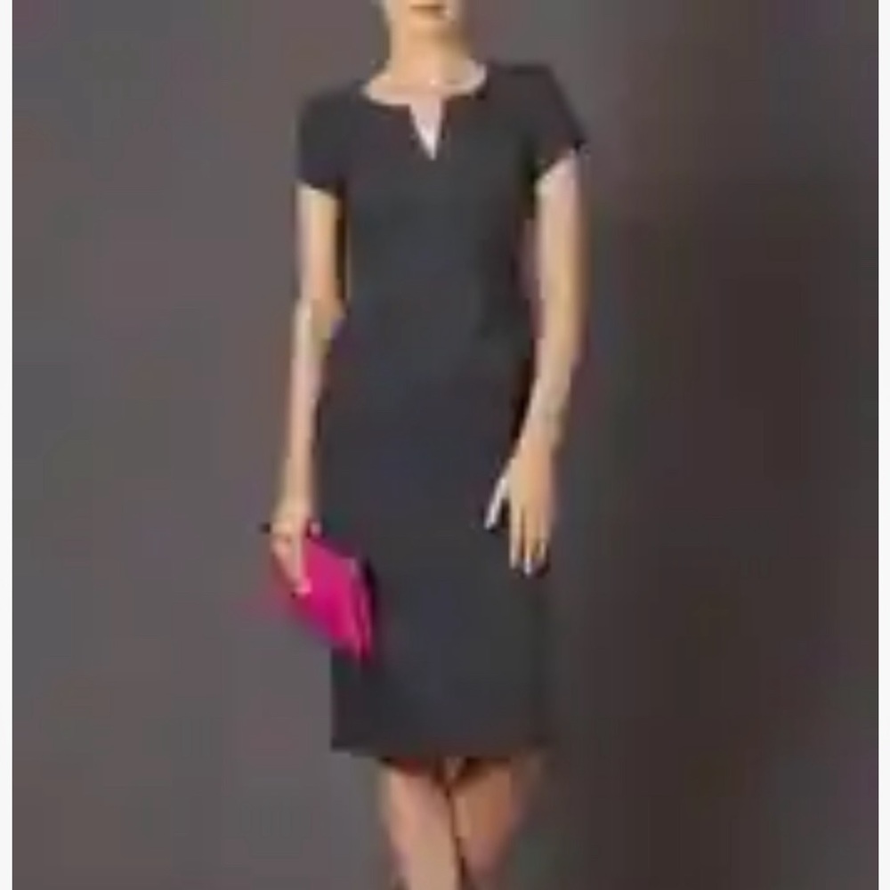 BODEN POLKA DOT WOOL TULIP DRESS WQ066 SIZE US 2R - Picture 1 of 6